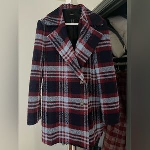 Plaid coat